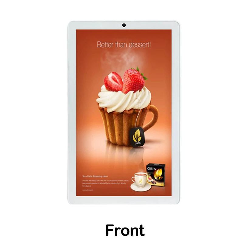 Wholesale 10.1 15.6 Inch Ad Stand Desktop Interactive Kiosk Capacitive Touch Screen Digital Signage