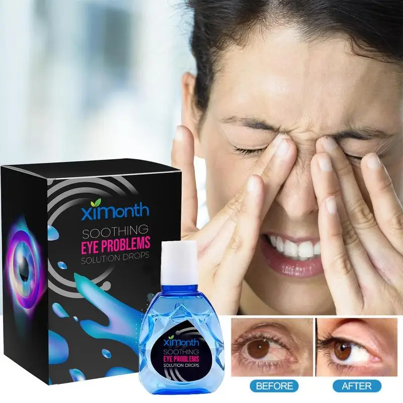 Eyesight Improvement 10ml High Quality Eye Drops Relieve Blurred Vision Clean Drop Eyes Detox Discomfort Dry Itchy Liquid