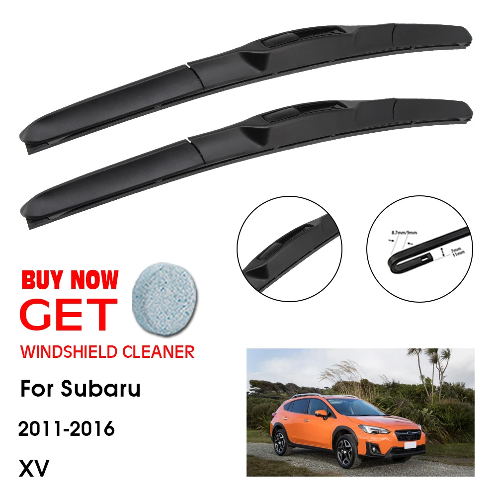 

Car Wiper Blade For Subaru XV 26"+16" 2011-2016 Front Window Washer Windscreen Windshield Wipers Blades Accessories