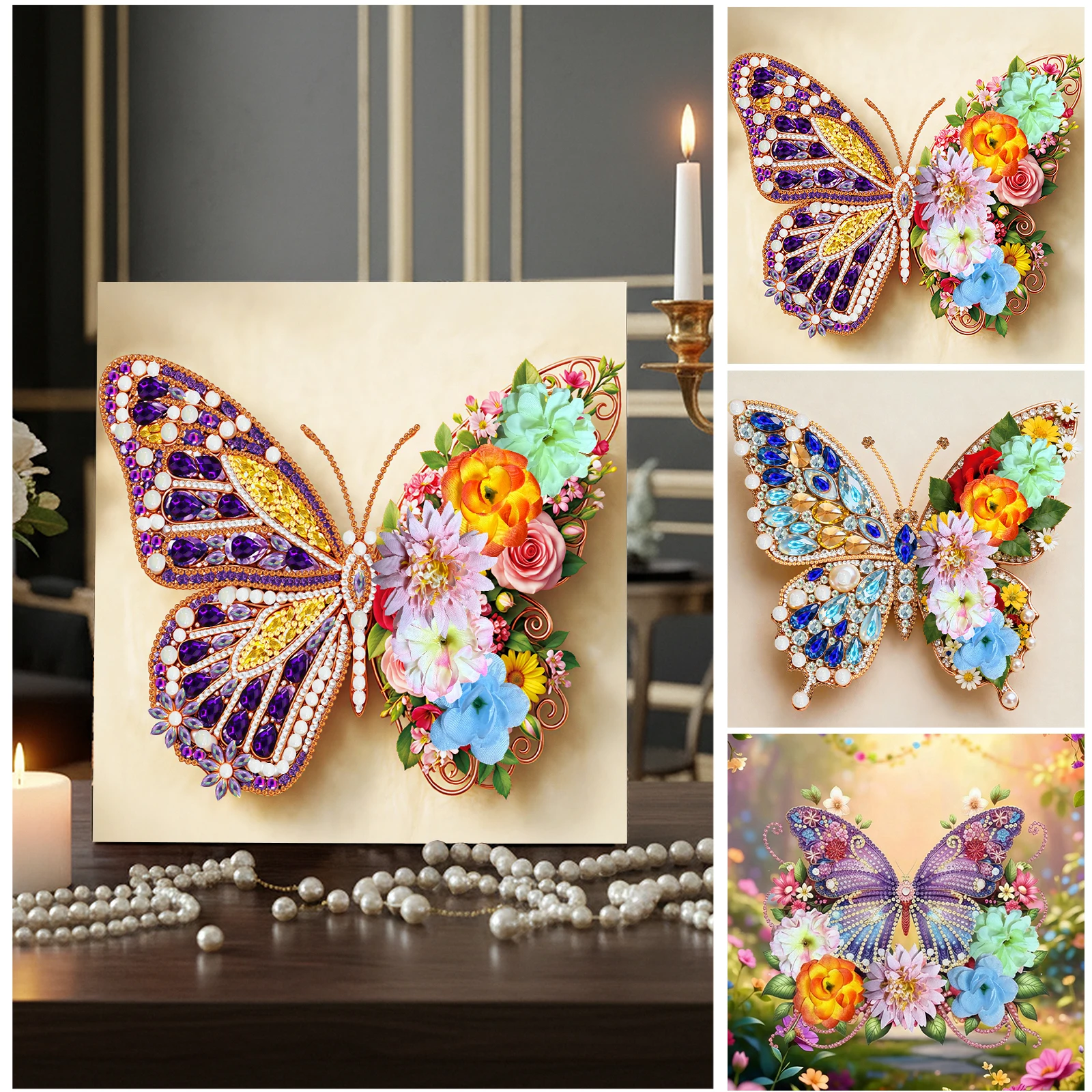 Butterfly DIY Diamonds Dots Ge - Resin Art Kits review and price