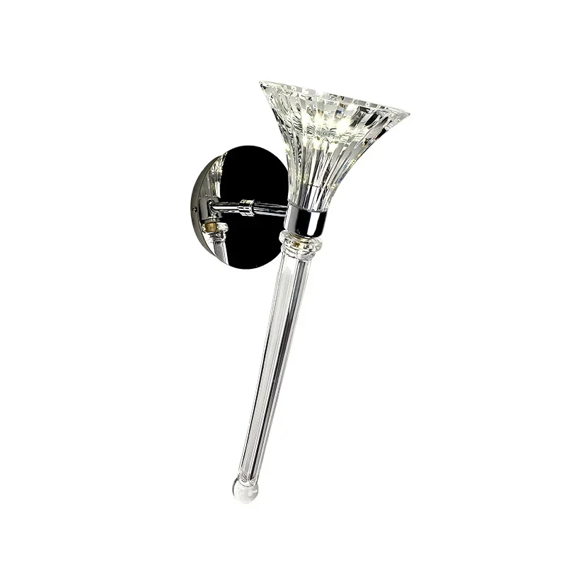 A Modern Wall Lamp Crystal Mirror Front Light Bathroom makeup Wall Lights Modern bedroom living room wall sconces lighting