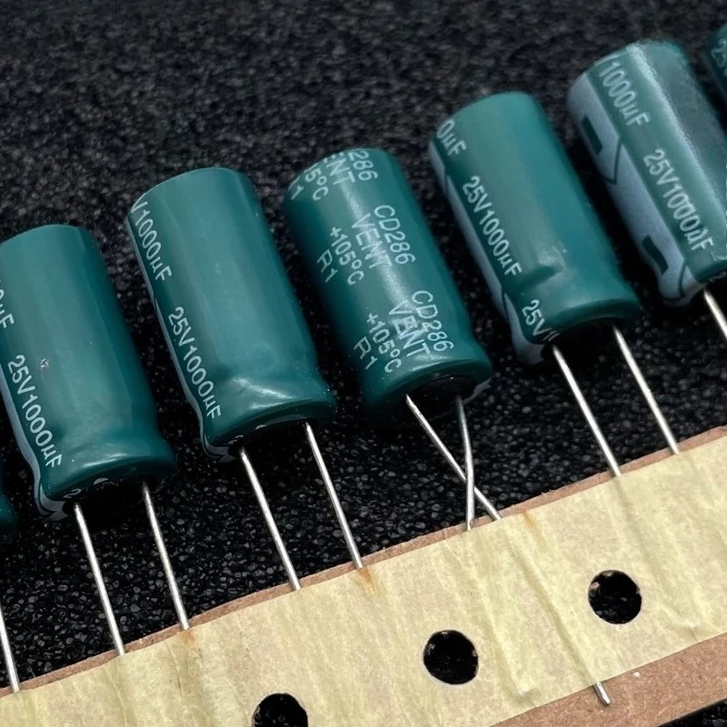 For YST 1000uf 25v 25v1000uf high frequency, high temperature, aluminum electrolytic capacitor 10x20