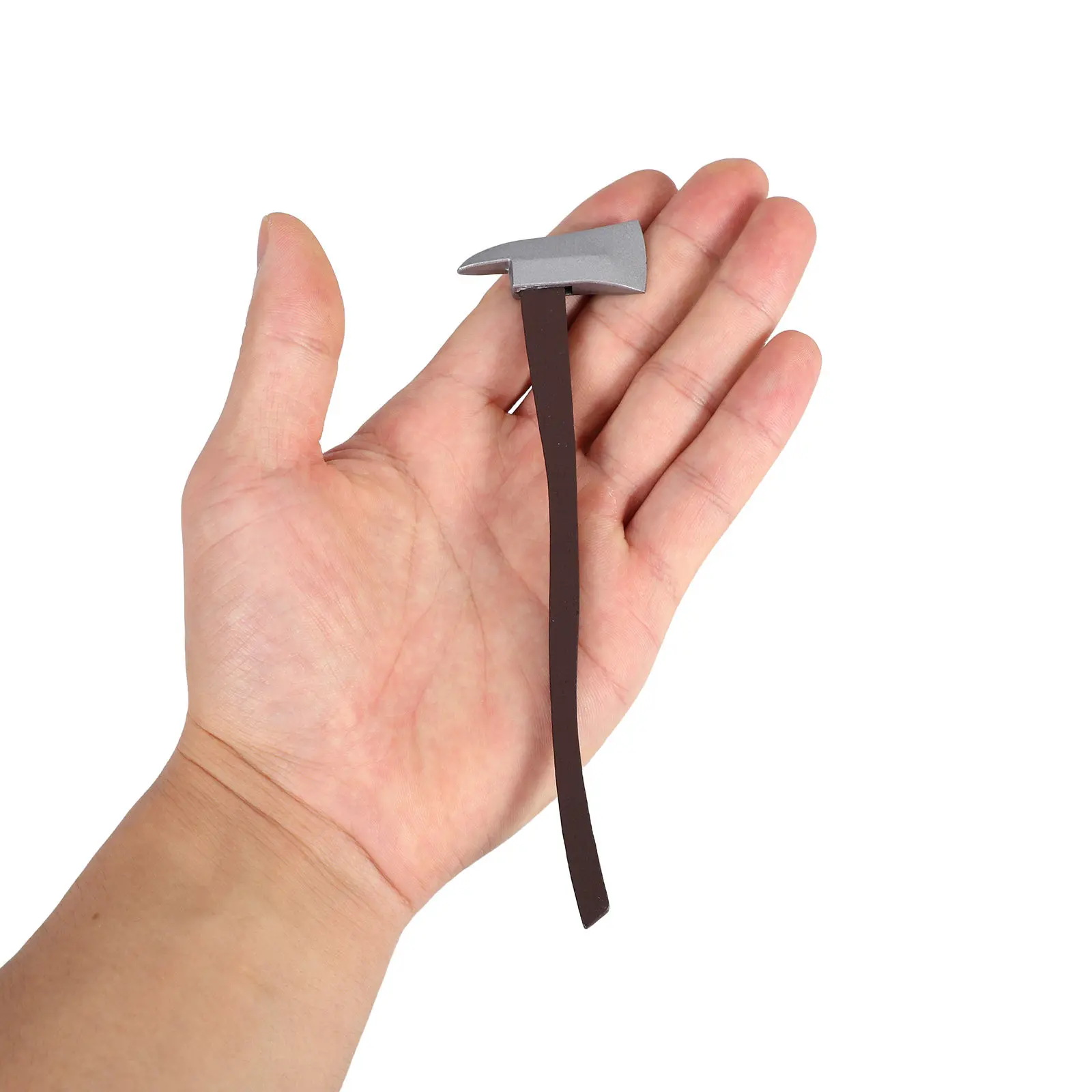 

Миниатюрный металлический топорик с деревянной ручкой, аксессуар для сцены, креативный реквизит для воображаемых игр, винтажный декор