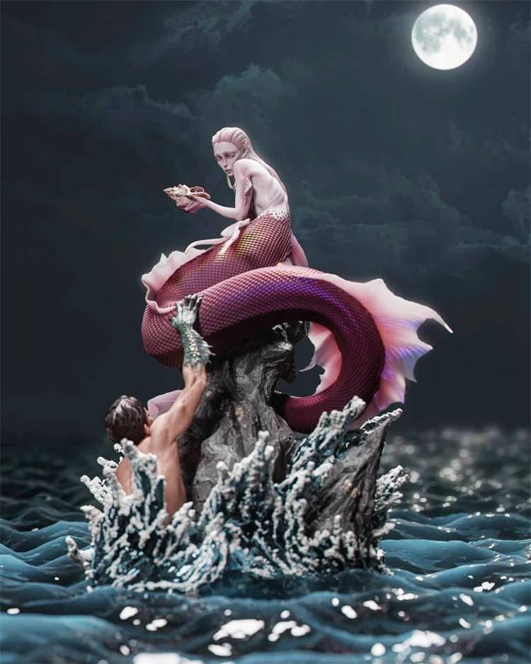 

LinDeekin D300 Customized 3D Garage Kits Unpainted Figure GK Models White resin Unassembled Jigsaw puzzle of character models