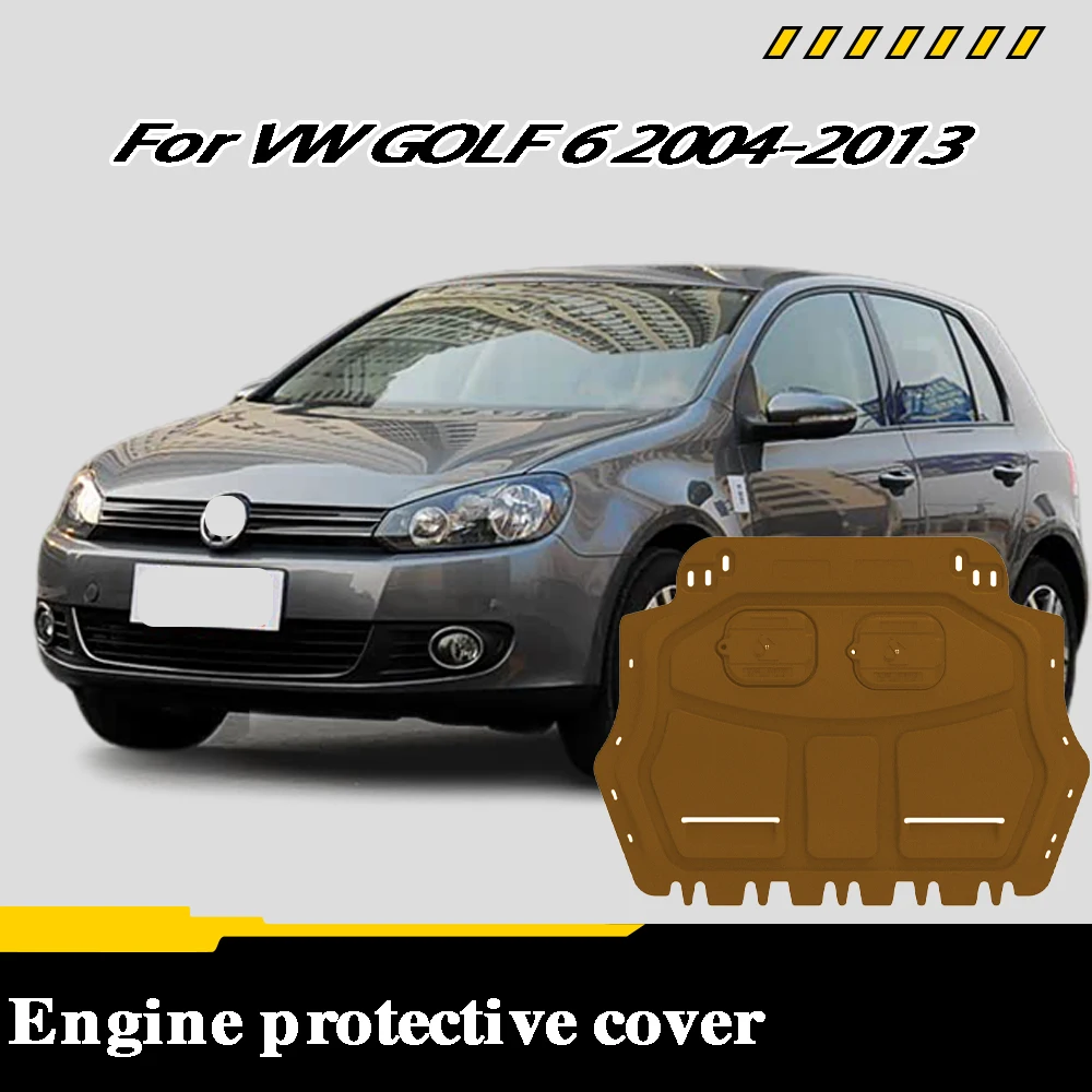 

Car Accessories Under Engine Guard Mudguard Board Splash Shield Mud Fender Plate Panel For VW GOLF 6 2004-2013 1.4T 1.6L