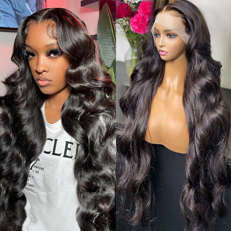 

Парик из натуральных волос Body Wave 13x6 HD Lace, парик из натуральных волос 13x4 360 HD Lace Frontal для женщин, парики из натуральных волос с фронтальной шнуровкой 30-40 дюймов