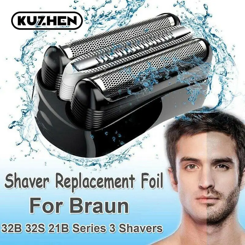 For Braun 32B 32S 21B Series 3 310S 320S 340S 3010S Replacement Shaver Foil Head