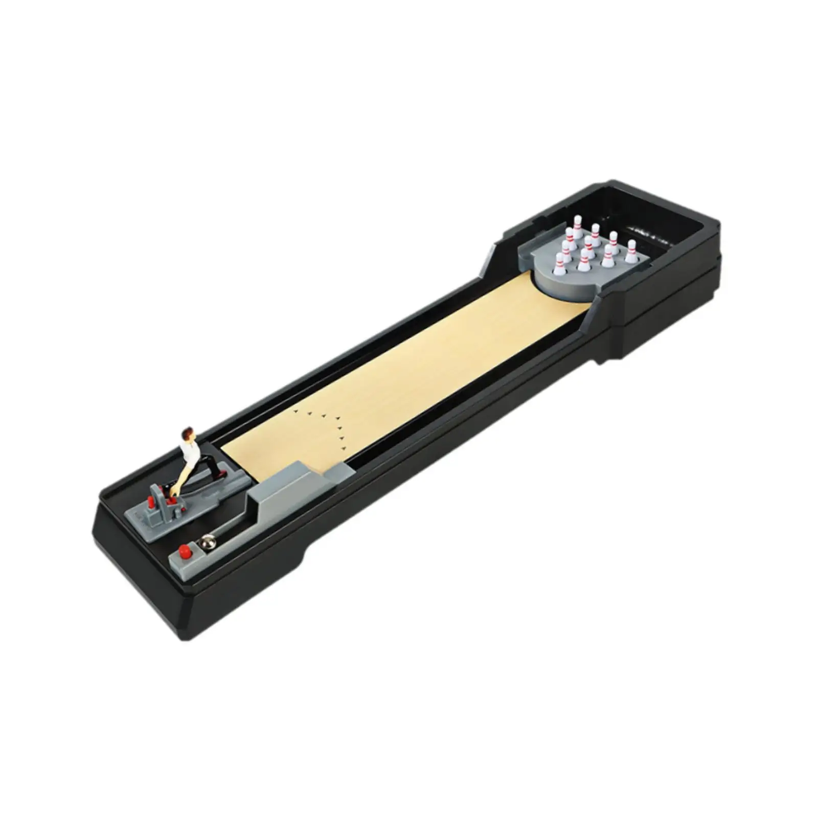 

Tabletop Bowling Game Portable for Playroom Family Game Indoor and Outdoor