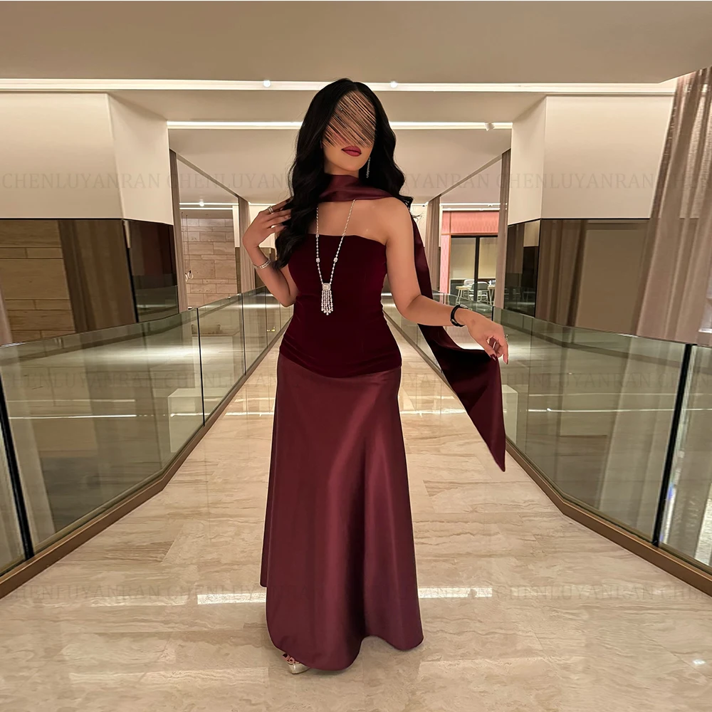 Molisa personalizado plissado a linha sem alças vestidos longos baile retro moda elegante requintado de alta qualidade sexy intrincado