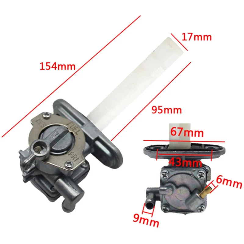 Motorcycle Fuel Valve Switch Petcock Vacuum Faucet Petrol Tap For  Katana GS450 450 550 650 750 850 GSX600F GSX750F