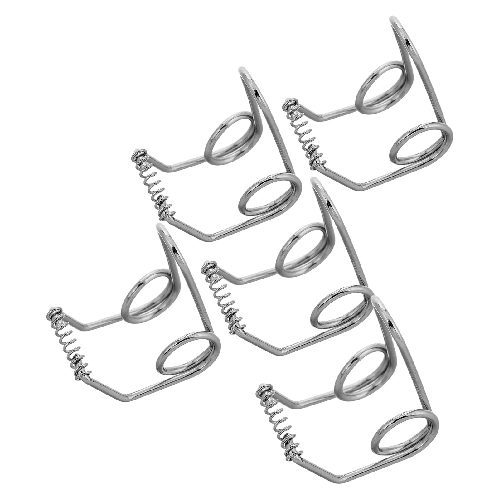 

5Pcs Trumpet Repair Tool Nickelplated Valve Springs Secure Fit Easy Install Brass Instrument Maintenance Accessories