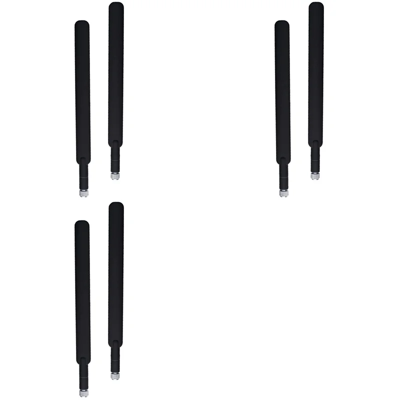 

B18B 6X SMA антенна 4G LTE с высоким коэффициентом усиления 9Dbi Wi-Fi антенна двухдиапазонная (2,4 ГГц и 5,8 ГГц) всенаправленная антенна 3G/4G/GSM