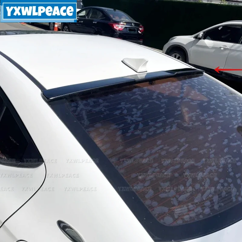 

For Hyundai Elantra Spoiler 2016 2017 2018 2019 ABS Plastic Unpainted Color Rear Window Roof Spoiler Body Kit Accessories