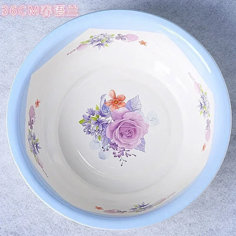 Enamel Washbasin Luxury Bowl Soup Basin Retro Nostalgic Home Kitche Fashioned Bowl Boutique Basin Kitchen Supplies Ramen Bowl