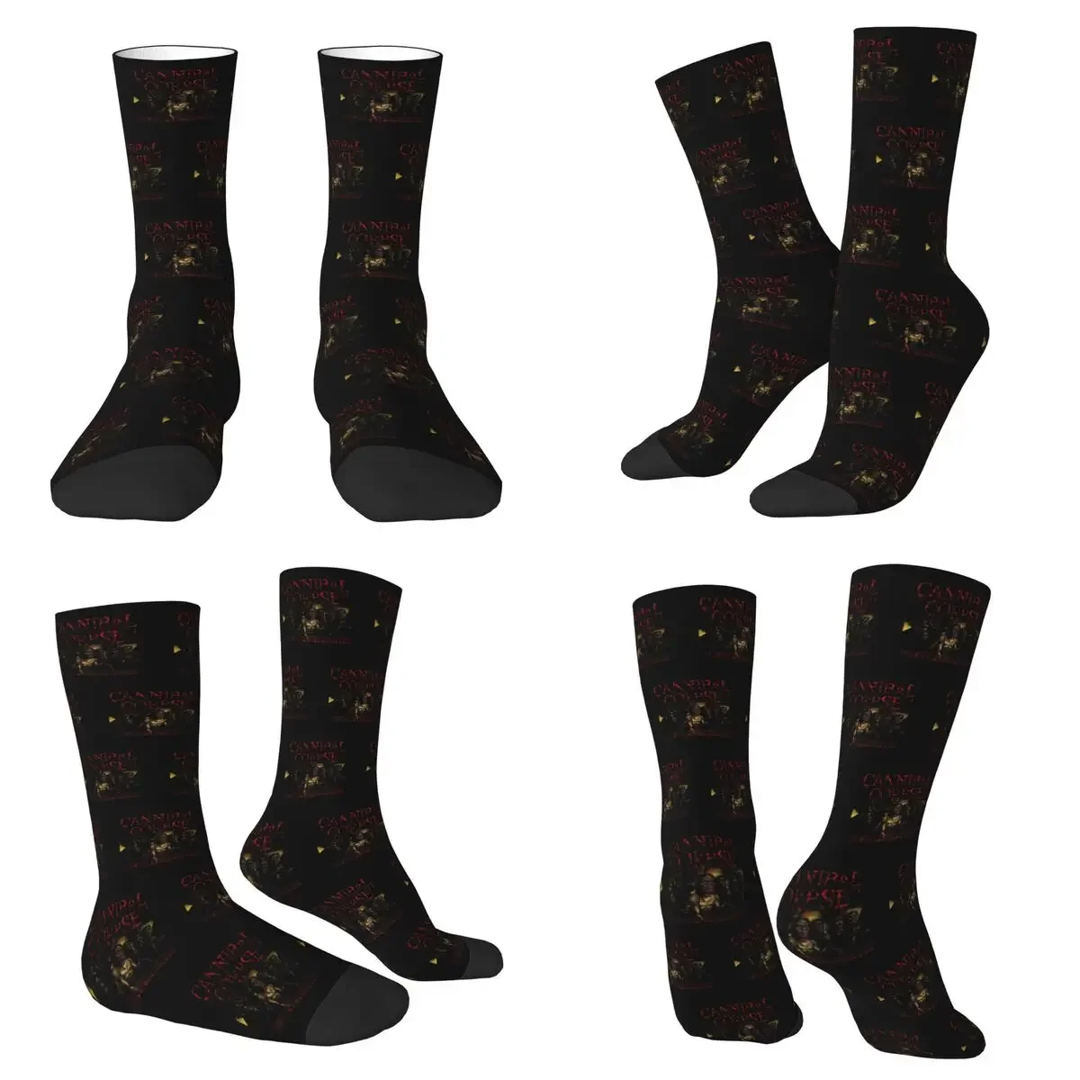 

Cannibal Corpse Metal Skateboard Socks Harajuku Super Soft Stockings All Season Long Socks for Unisex Valentine's Day Gifts
