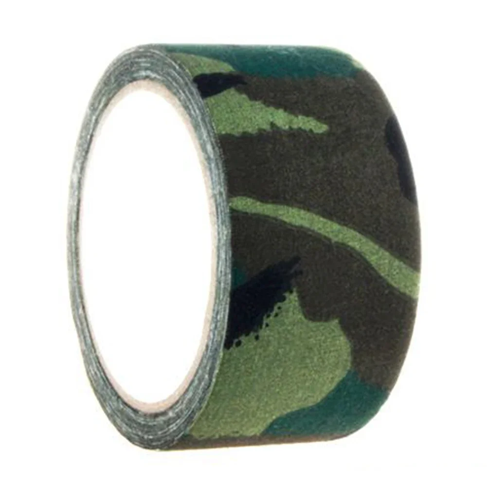 1pcs Camouflage Invisible Tape Hunting Camouflage Tape Outdoor Blind Wrap For Weapons Scopes Camping Auxiliary Tool