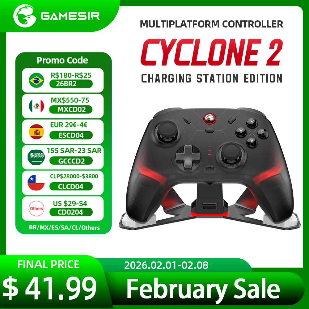 PC Gamer Controller Test: Warum der GameSir Cyclone 2 die beste Wahl für PC-Spieler ist