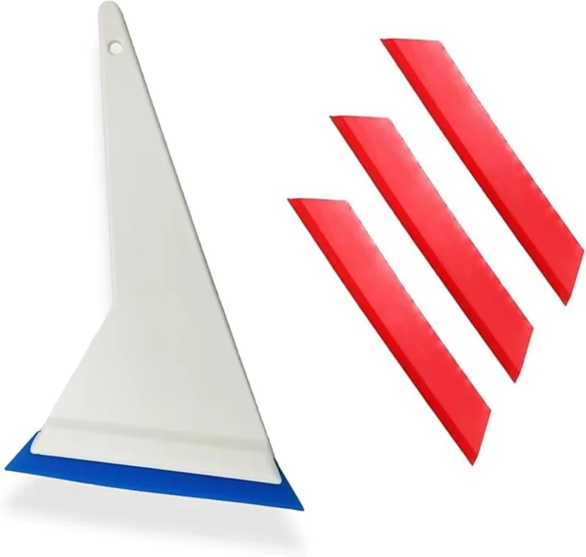 Soft PPF Squeegee Water Wiper Blade Car Vinyl Wrap Film Scraper Water Removal Tool for Paint Protection Film Installation