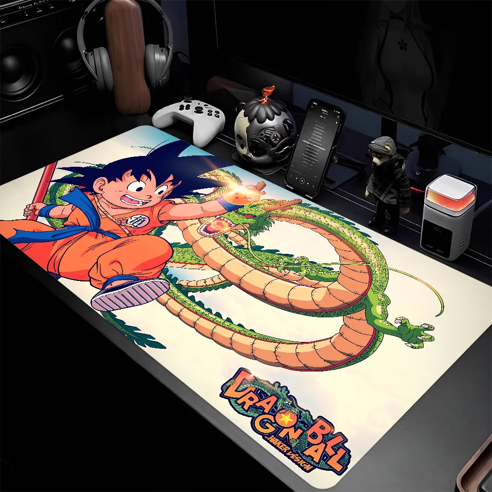 Anime Mousepad Large Gaming Mouse Pad LockEdge Thickened Computer Keyboard Table Desk Mat D-Dragon-n Ball