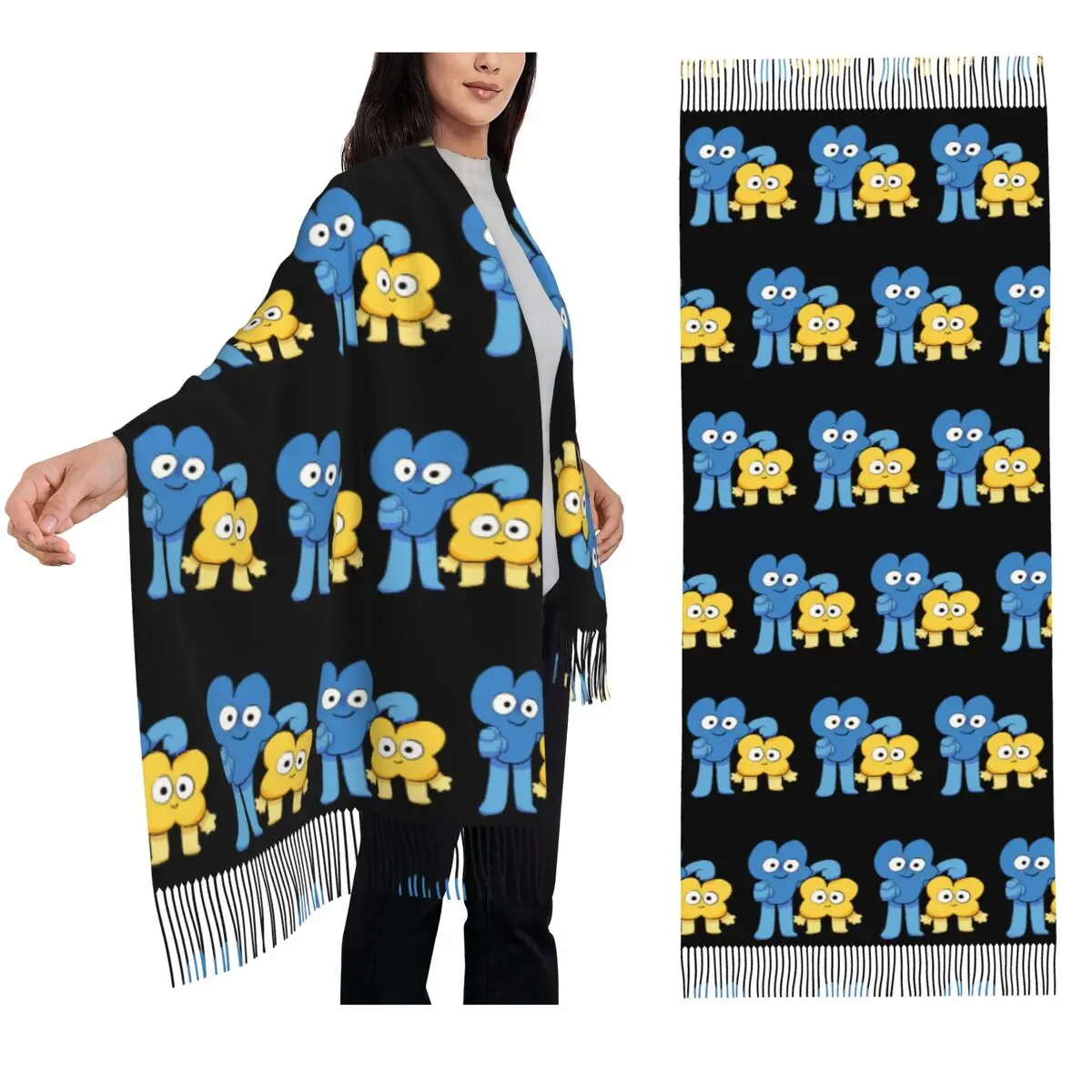 

Four And X Bfdi Scarf Tassel Scarves Women Soft Warm Shawls and Wraps Large Fall Winter Shawl Wrap