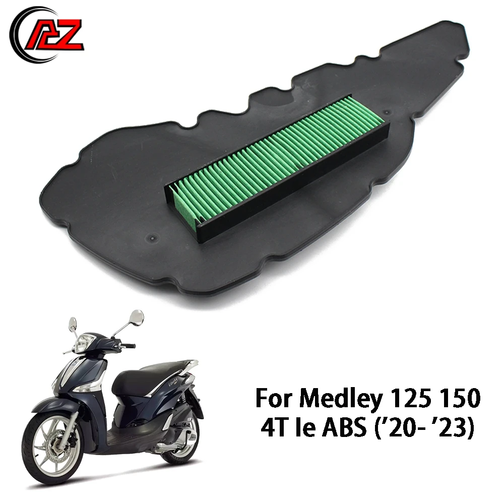 

For PIAGGIO Medley 125 150 4T Ie ABS 2020-2023 APRILIA Sr Compact Gt Motorcycle Oil Filtration Air Filter Set