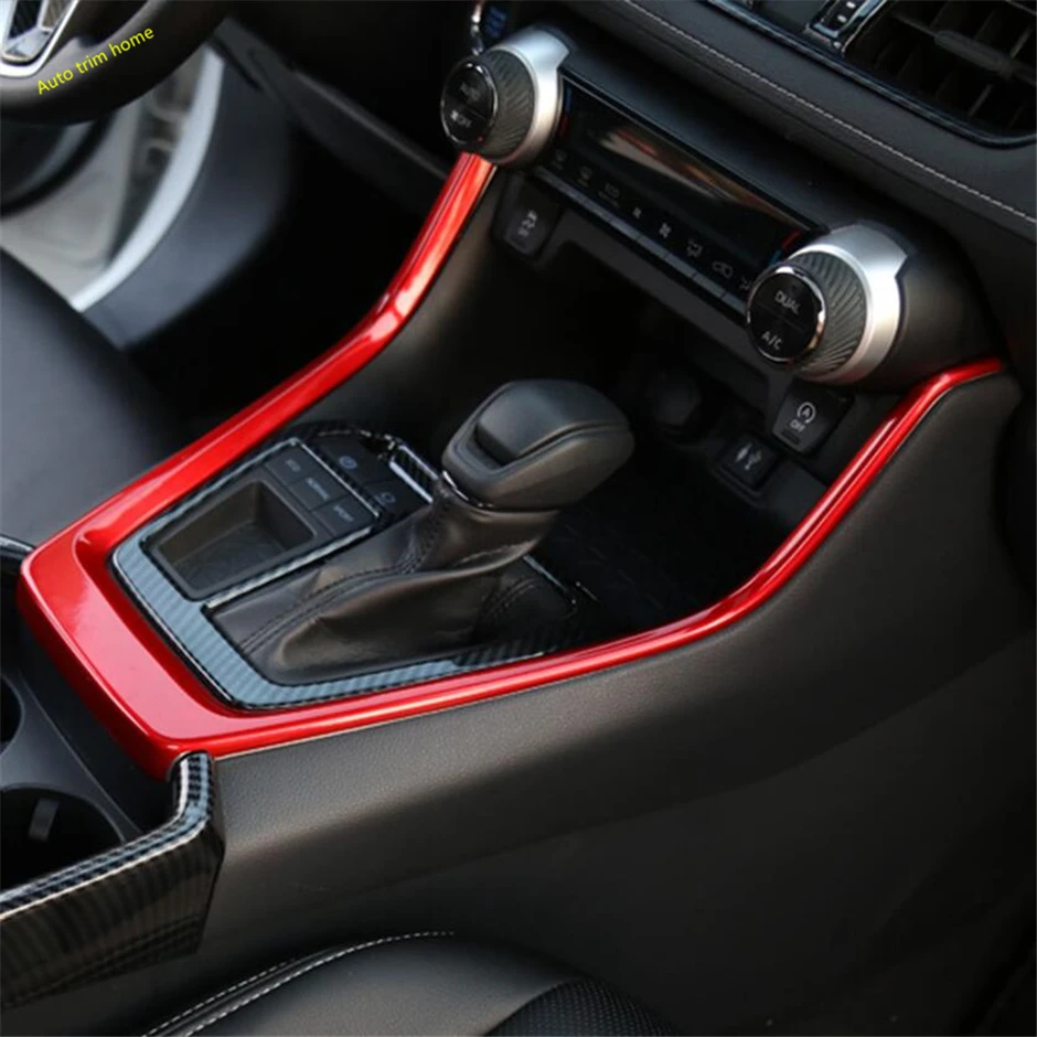 

Gear Shift Panel Water Cup Holder Window Lift Button Seat Adjustment Button Cover Trim For TOYOTA RAV4 RAV 4 XA50 2019 - 2024