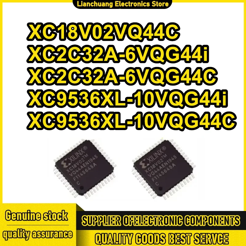 

XC18V02VQ44C XC2C32A-6VQG44C XC2C32A-6VQG44i XC9536XL-10VQG44C XC9536XL-10VQG44i XC2C32A XC9536XL XC18V02VQ Микросхема MCU TQFP-44
