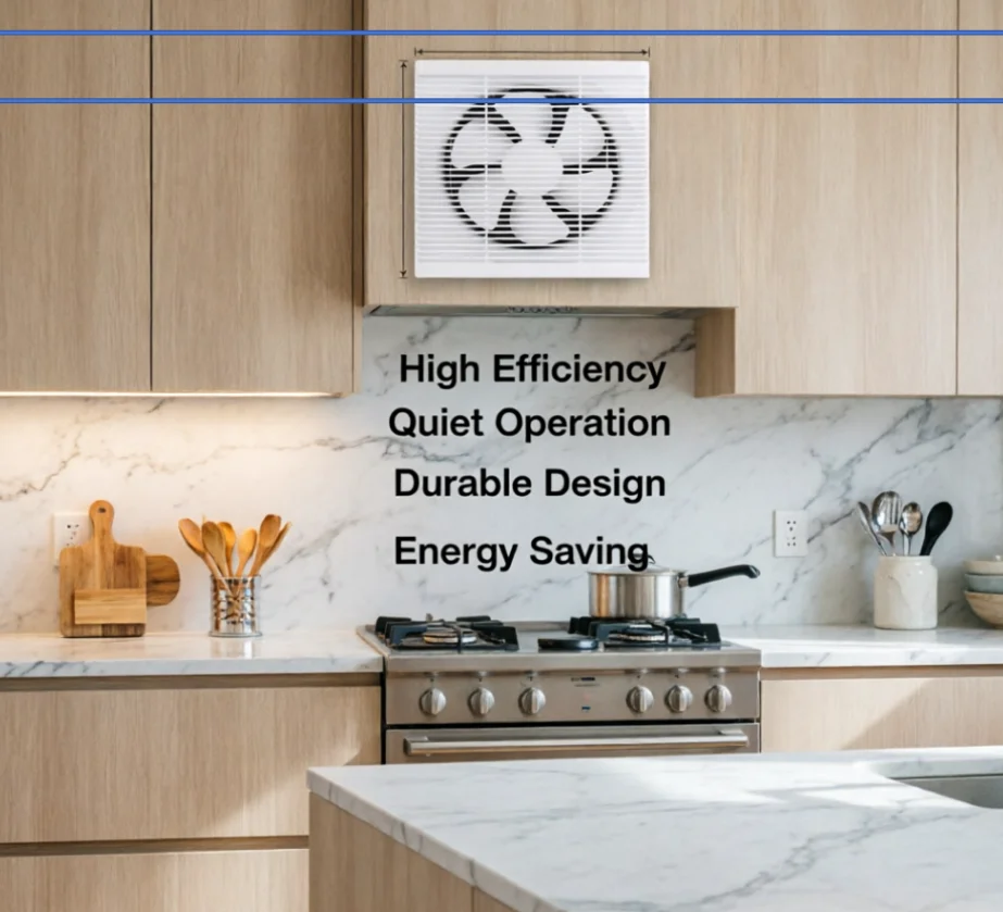 220V Angry Tiger exhaust fan, high-power ventilator window installed for kitchen and bathroom LYH