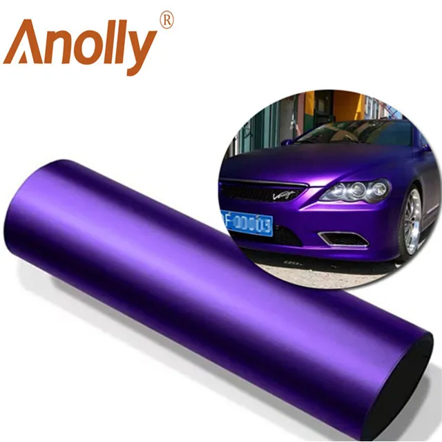 Anolly Matte Satin Chrome Vinyl Car Auto Wrap Car Body Matt Film