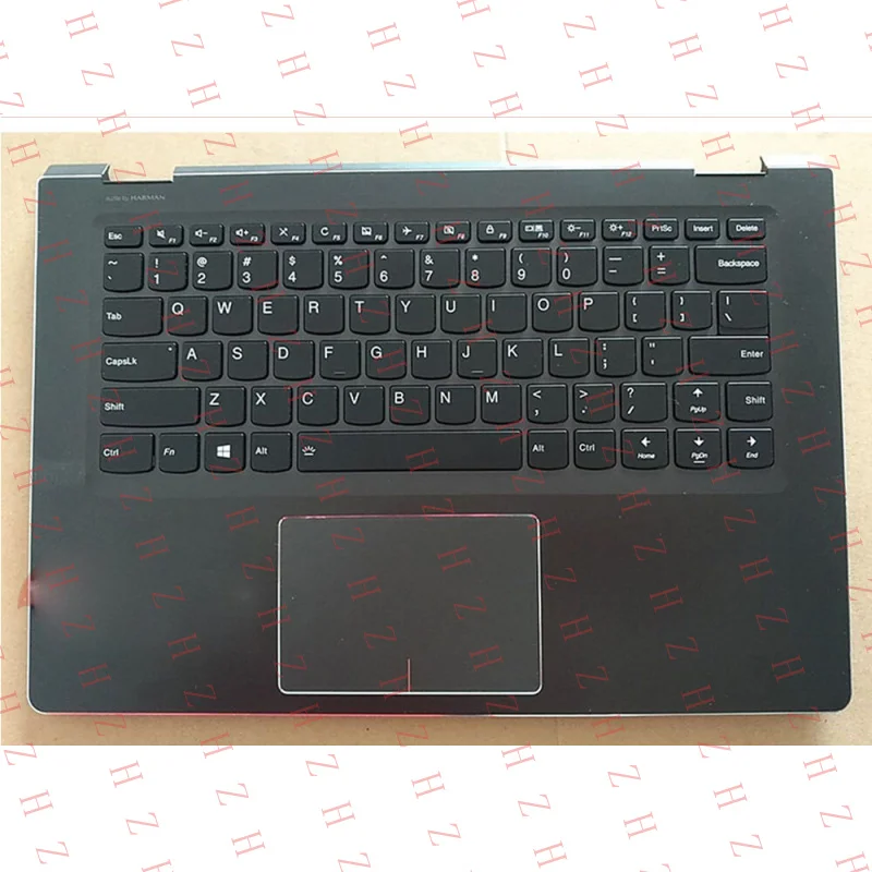 

Клавиатура P+ для ноутбука Lenovo Flex 4-1470 Yoga 510-14IKB с подставкой для рук и тачпадом