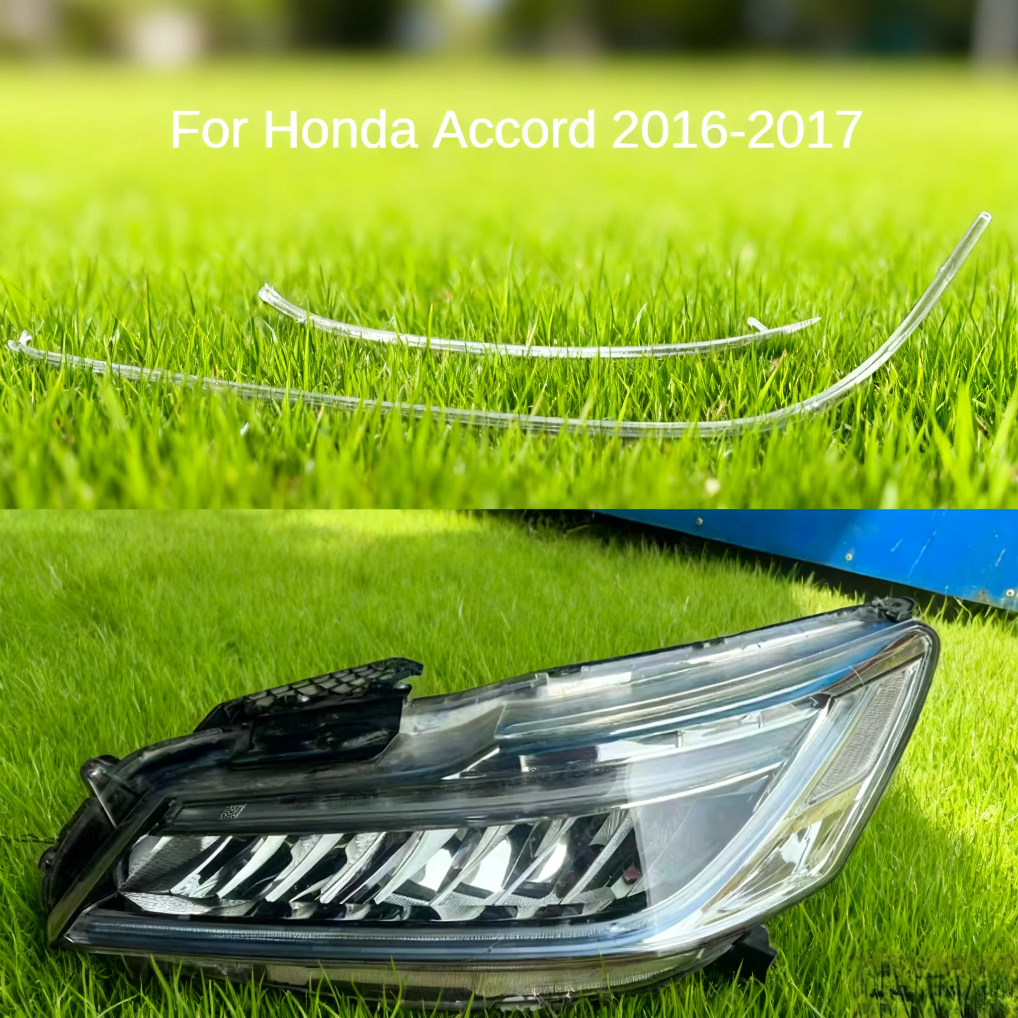 

For Honda Accord 2016-2017 9.5 LED DRL Light guide plate Light guide tube Headlight Daytime Running Light Guide Angel Eye