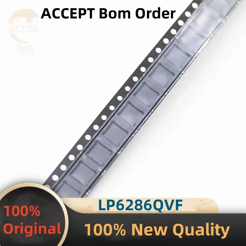 

10PCS 100% New LP6298QVF LP6286QVF LP6304BQVF QFN-24 Brand New Original Chips ic