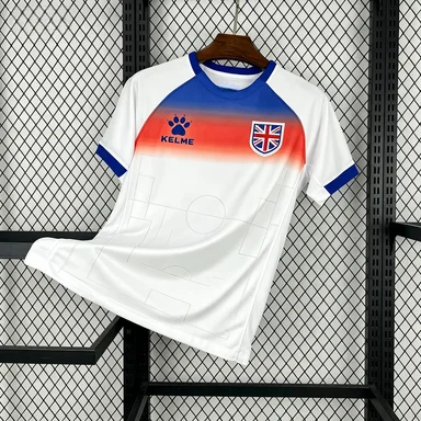 Unisex White Gradient Raglan Crew Neck Sport Tee Pitch Print Quick Dry Training Short Sleeve