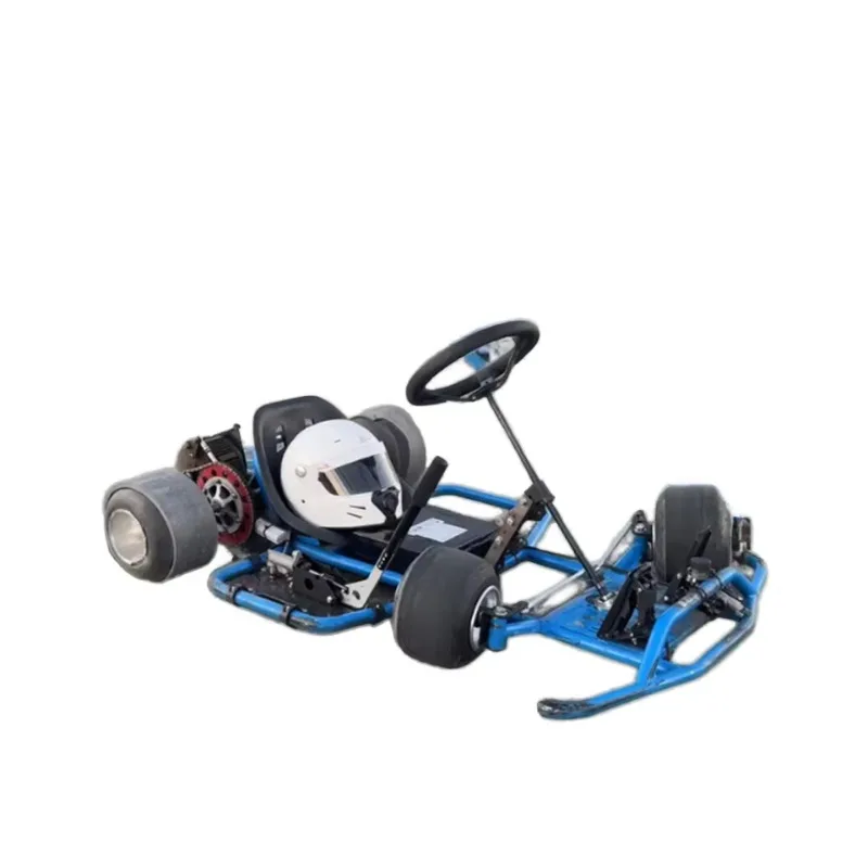 Factory Direct Sale New Model Drift Go Kart for Outdoor Use Four-Stroke Crazy Drift with Handbrake Pedal Go Karts 48v Engine