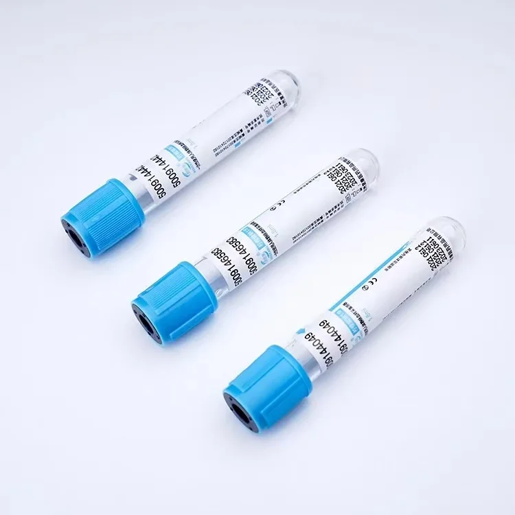 Рисунок 3 - цитрат натрия 1:9 синяя вакуумная