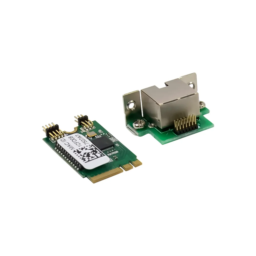 SUNWEIT ST7206 M.2 A+E 8125B 2.5G Server NIC مع محول شبكة سلكي فردي RJ45 10/100/1000M خادم داخلي 2.5G مخزون NIC #4