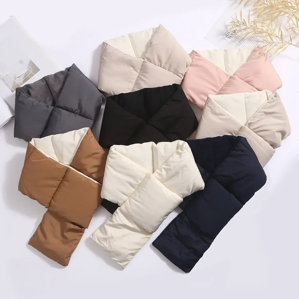 Cotton Snood Women Outdoor Waterproof Winter Thermal Warm Hiking Skiing Scarf Windproof Neck Warmer Camping Cycling Scarf Women