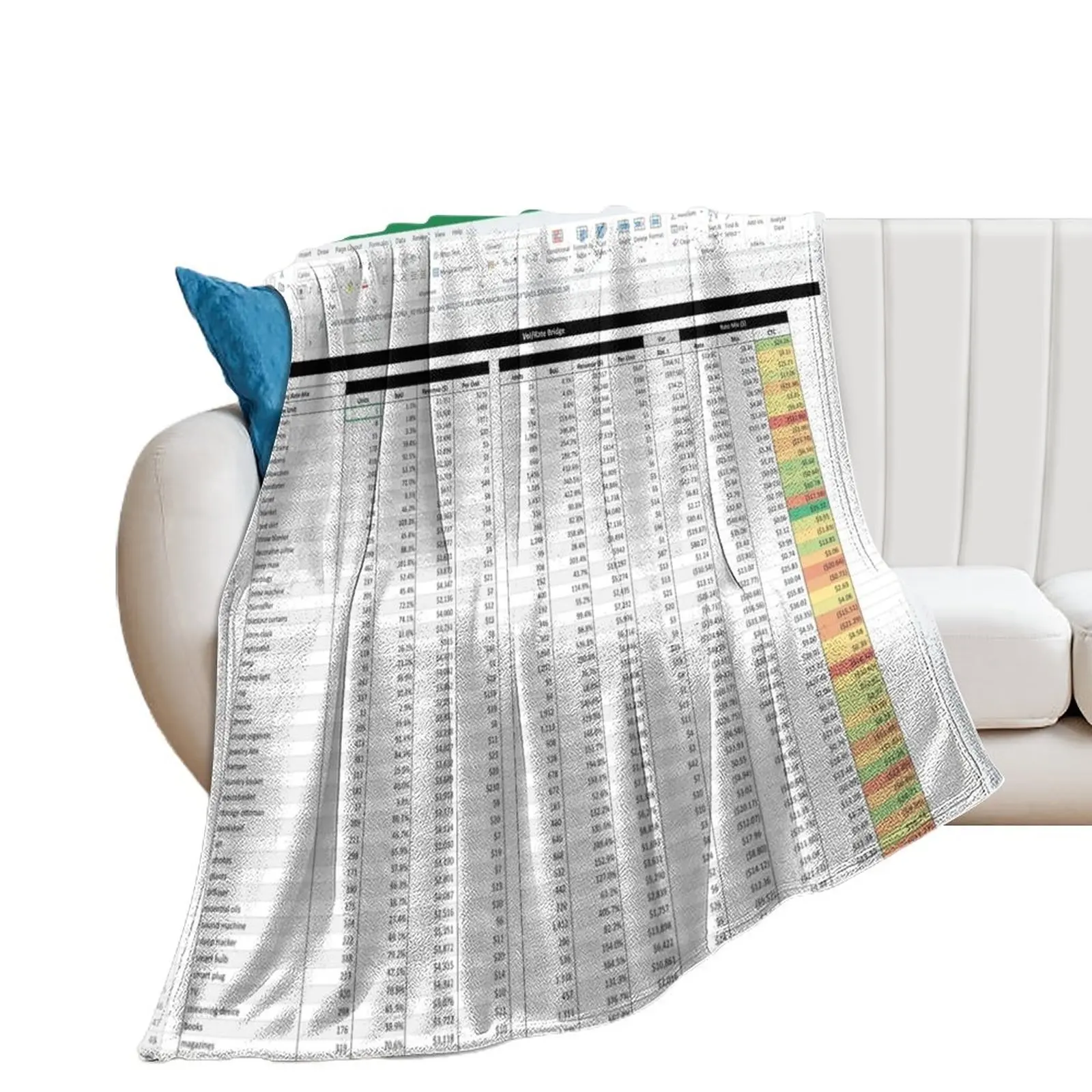 

Freak in the Sheets Meme for Power Users that Excel (bedding themed) Throw Blanket Decorative Sofa Cute Plaid Blankets