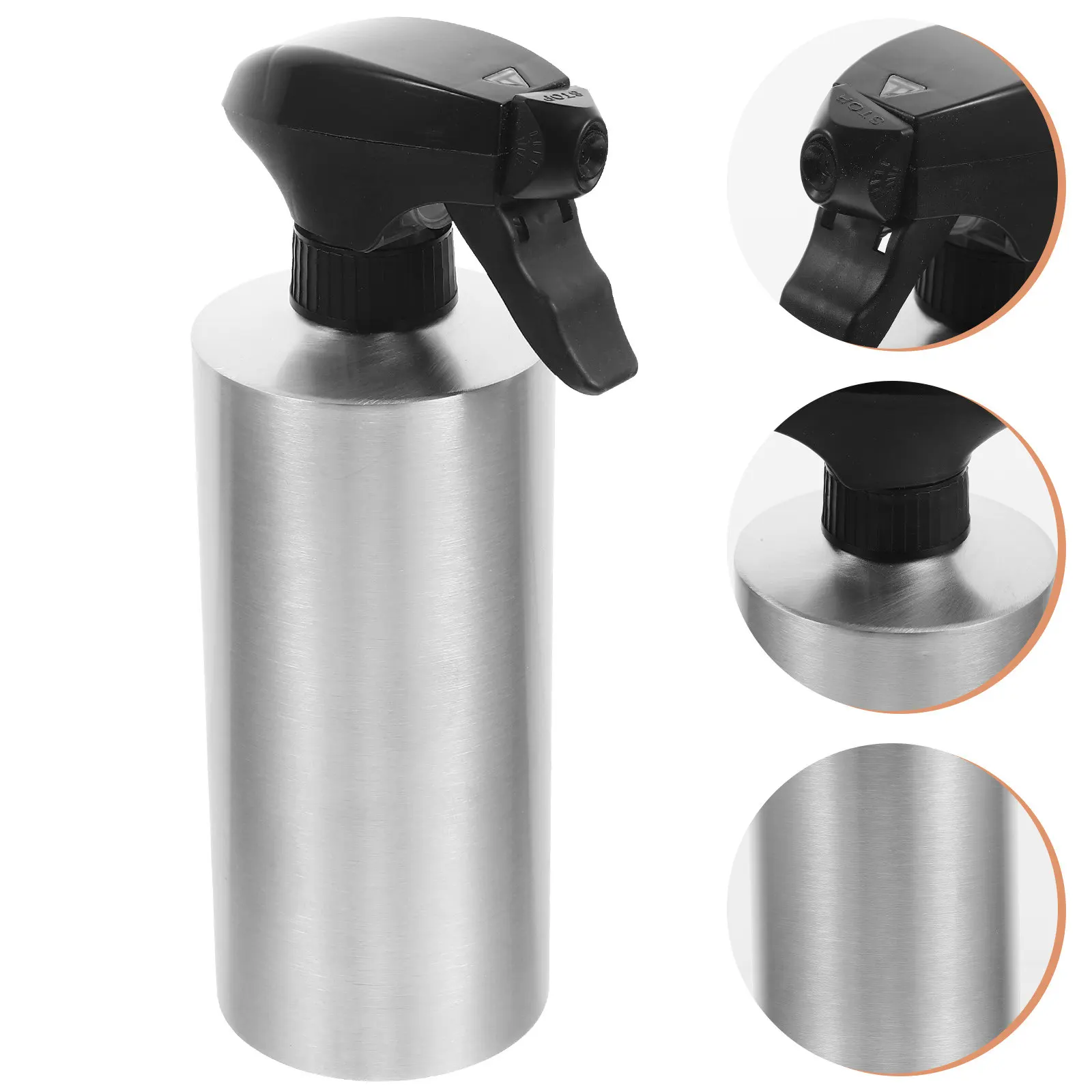 

Бутылка для полива из нержавеющей стали 500 мл в винтажном стиле, распылитель для суккулентов и бонсай, настольный садовый опрыскиватель, садовые инструменты