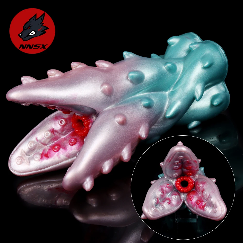 NNSX Realistic Male Masturbator Pocket Pussy Sex Toys for Men Silicone Artificial Flower/Monster Men Stroker Anal Adult Sex Toys