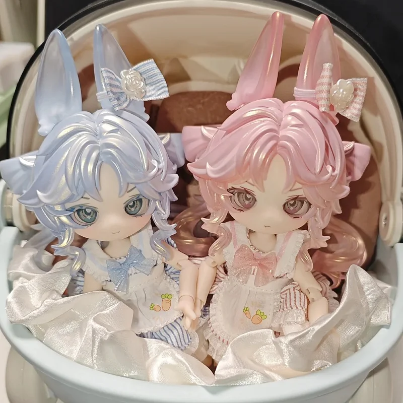 

Inedible Dolls 1/12 Bjd Lunar Lore Apple Mouse Mango Dog Christmas Hanging Card One-Year Anniversary Double Rabbit Toys Gifts