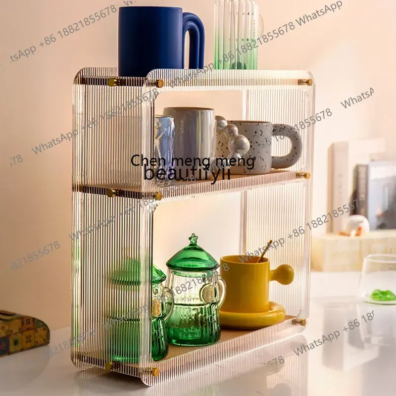 

Новый настольный держатель для чашки, стеллаж для хранения чашек, подставка для хранения чайной чашки, многослойная стойка для хранения ss 8617