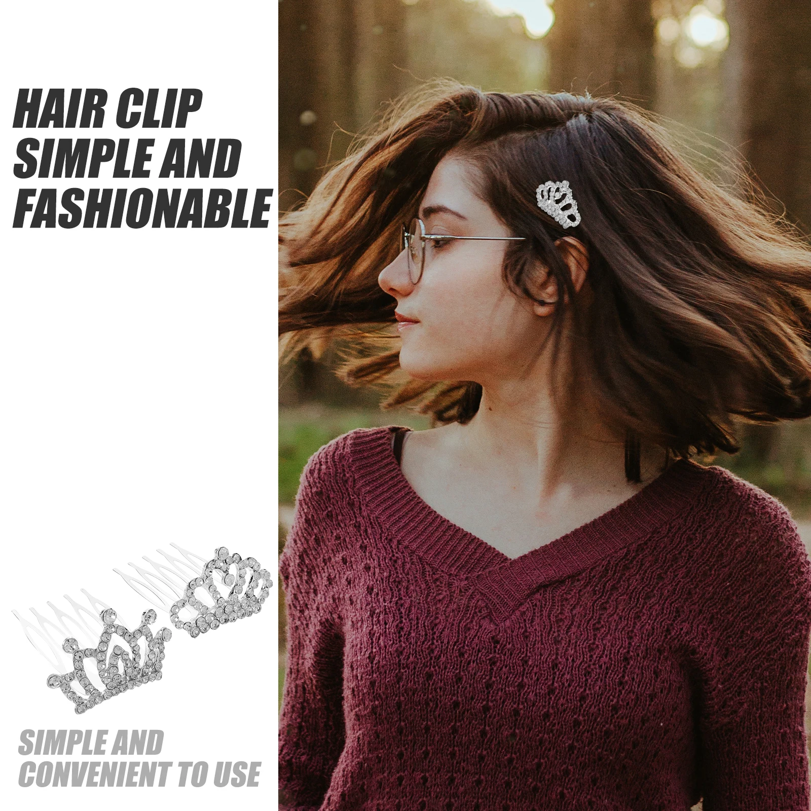 

12 шт., мини-расческа с короной, аксессуары для девочек, детская тиара, повязки для волос, день рождения, фестиваль, маленькая повязка на голову, детские обручи, портативные