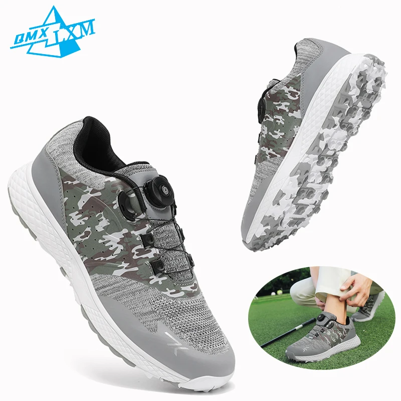 

Обувь для гольфа для пар LiXingMing, большой размер до 48 # Дышащие бутсы, спортивная обувь для гольфа, профессиональные женские тренировочные кроссовки для гольфа