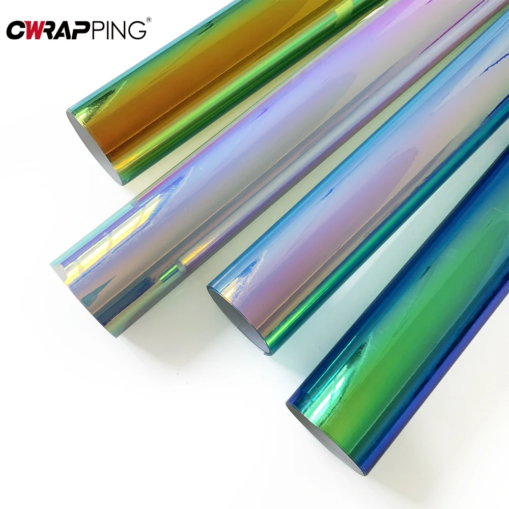 135cm Motorcycle Rainbow Sticker Vinyl Film Motorcycle Body Paint Protection Sticker Holographic Tapes for DIY Decorate Sticker