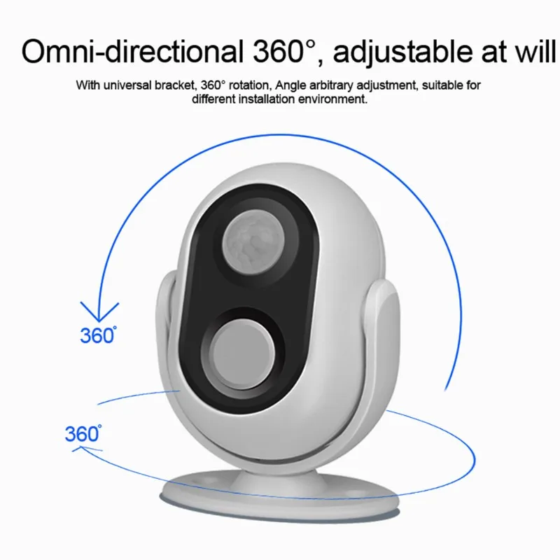 【A43M】V037 Wireless Doorbell With 14 Melodies, AC/For Dc Power Support, Welcome Sensor For Shops And Homes