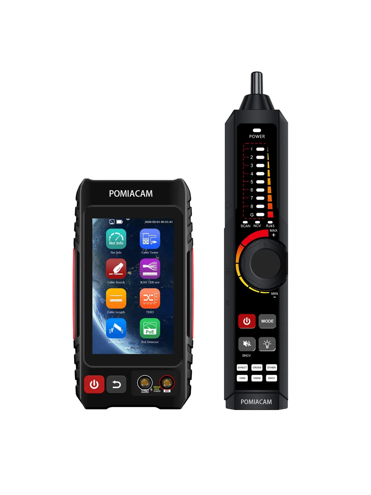 Alles-in-één netwerkkabeltester, TDR, POE-detector, digitale multimeter en glasvezel OPM/VFL LT-600T - afbeelding 2