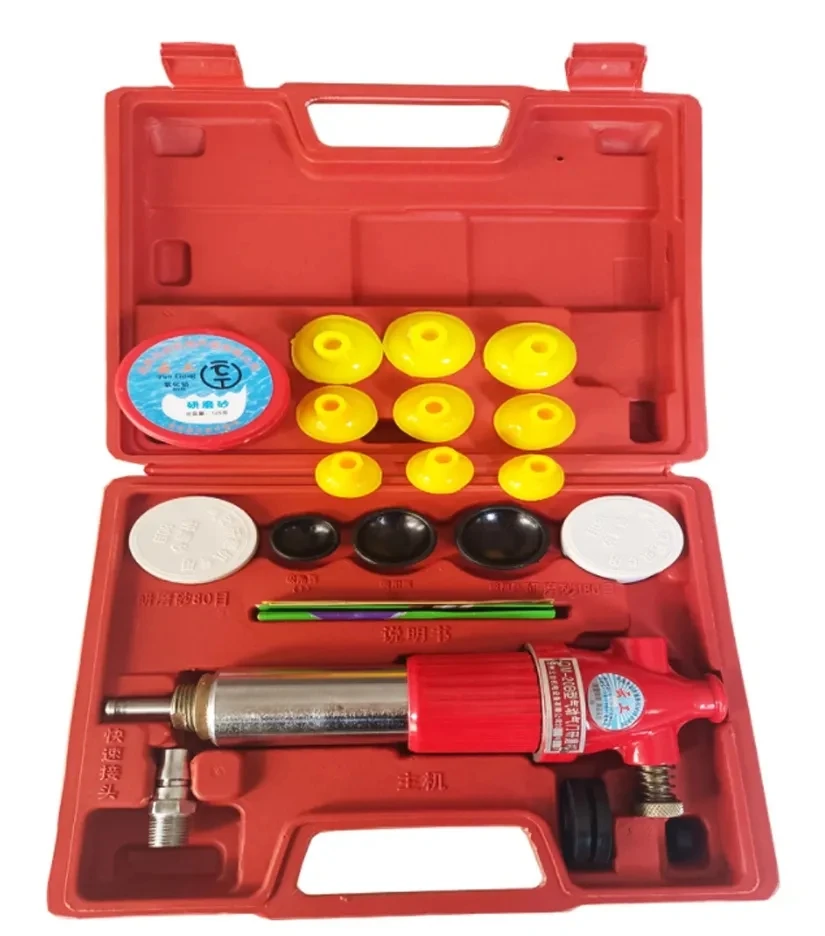 

Car Air Operated Valve Lapper Automotive Engine Pneumatic Grinding Polish Burnish Machine Seat Lapping Kit Grinder