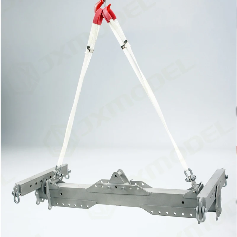 Metal Crane Spreader Telescopic Hanger for 1/14 Tamiya RC Truck Trailer Tipper JXmodel-F1650 Scania 770S MAN F2000 Car