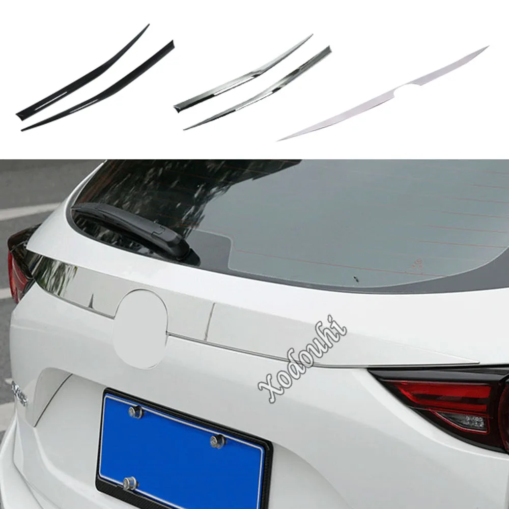 

Крышка из нержавеющей стали, рамка задней двери, накладка, лампа багажника для Mazda CX-5 CX5 2-го поколения 2017 2018 2019 2020 2021 2022